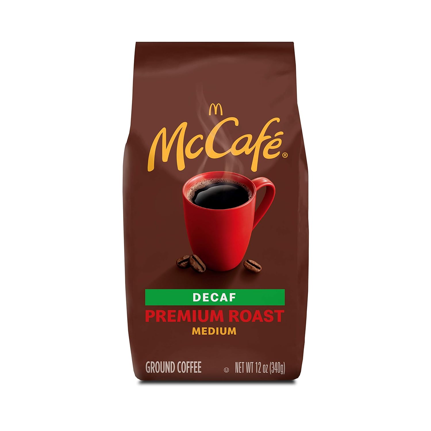 Amazon.com: McCafe Premium Medium Roast Decaf Ground Coffee (12 oz Bag