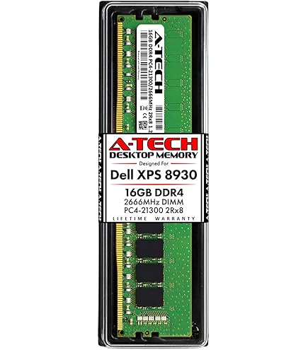 A-Tech 16GB RAM Kit for Dell XPS 8930 Tower - (2 x 8GB) DDR4
