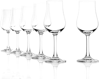 Stölzle Lausitz Destillatglas Classic 185 ml I 6er Set Whiskygläser I edles Kristallglas I spülmaschinentauglich I Tumbler I hochwertige Qualität I schöne einheitliche Optik I bruchsicher