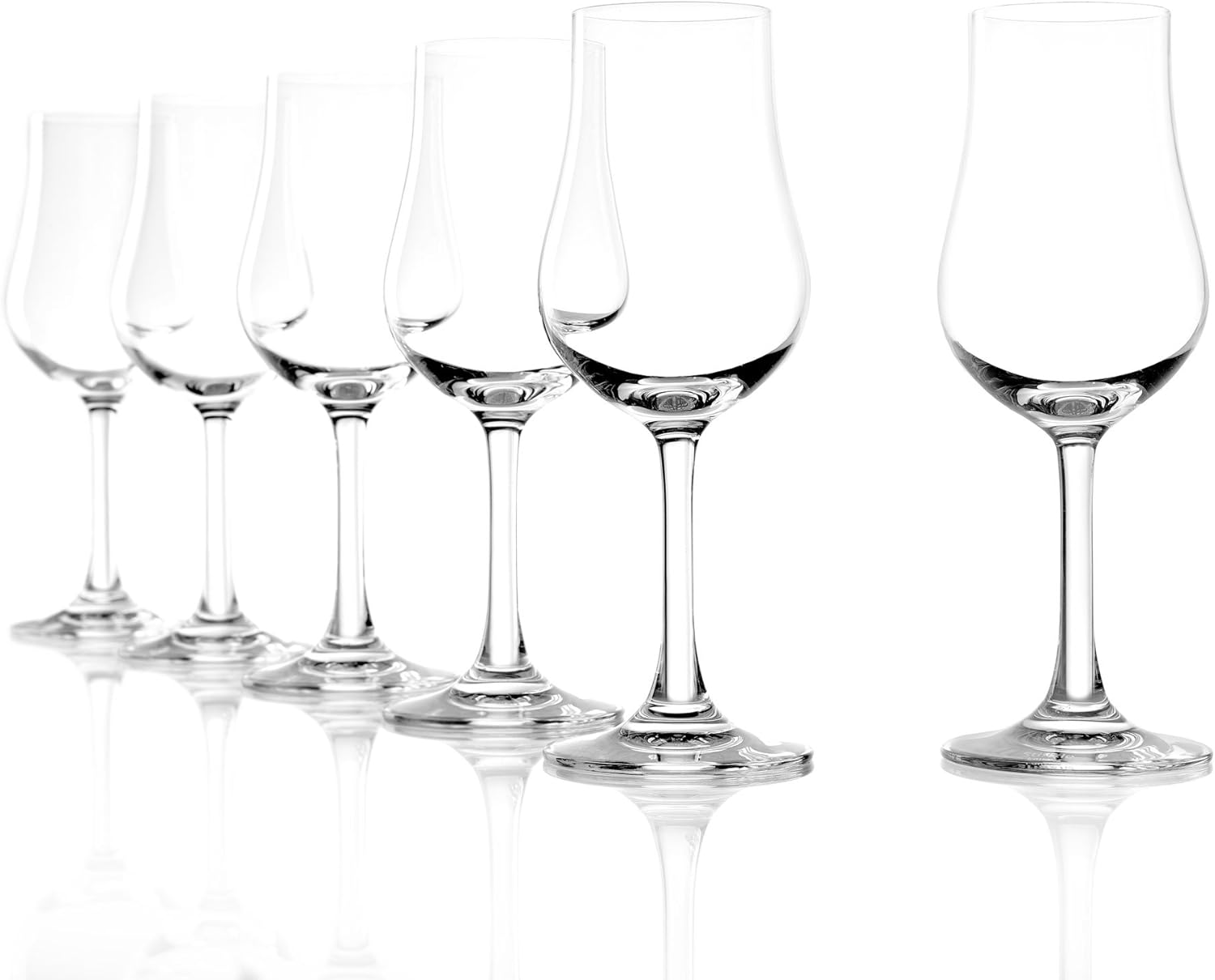 Stölzle Lausitz Destillatglas Classic 185 ml I 6er Set Whiskygläser I edles Kristallglas I spülmaschinentauglich I Tumbler I hochwertige Qualität I schöne einheitliche Optik I bruchsicher