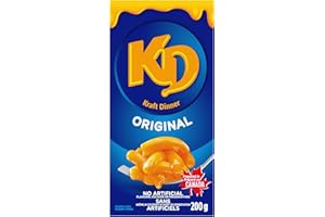 Kraft Dinner Original Macaroni and Cheese Dinner, 200g, 12 ct Case