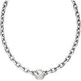 Emporio Armani Men's Stainless Steel ID Necklace (Model: EGS3235040)