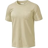 EKLENTSON Men's Lightweight Pocket T-Shirt Breathable Tee Shirt Moisture Wicking Basic Tshirt Summer