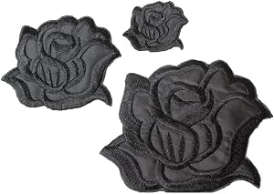 Amazon.com: U-Sky parches bordados de flores, apliques para pegar con la  plancha, artículo de indumentaria para que lo hagas tú mismo : U-Sky  Jerrmy: Arte y Manualidades