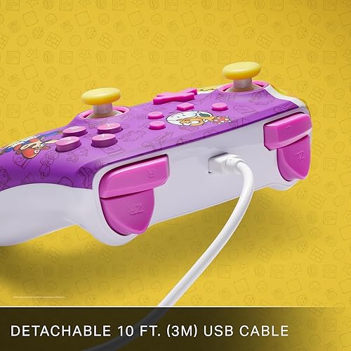 PowerA Enhanced Nintendo Switch Wired Controller Princess Peach