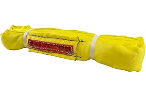 Power Lift PL3x4' Yellow Polyester Round Sling (8,400 lbs. Vertical Capacity) | Various Sizes in Listing | Kennedy Wire Rope & Sling Company | Proudly Manufactured in The USA