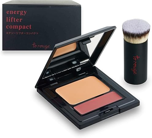 Amazon トゥルージュ かがやくコスメ 公式 ファンデーション ブラシ パウダー カバー 力高い エナジーリフターコンパクト セット 1個 To Rouge エナジーリフターコンパクト トゥルージュエナジーリフターコンパクト ベースメイク フェイスメイク 通販