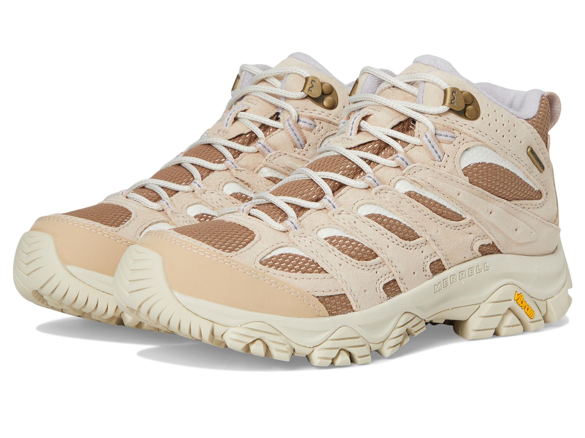 Merrell Women's Moab 3 MID Waterproof Hiking Shoe, Hazel, 10 Image