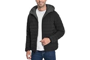 Pioneer Camp Men's Winter Puffer Jacket Sherpa Lined Hooded Water Resistant Midweight Warm Insulated Quilted Down Coat Parka