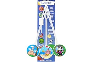 Kidswitch Light Switch Extender for Kids (3 Pack, Land & Sea Animal Theme) - Glow in The Dark Toddler Light Switch - Kids Light Switch Extender - Quick Install, Easy Grab Extension, Award Winning