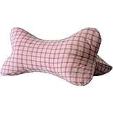 ZHIWEIKJ Bone Neck Pillows Dog Bone Shaped Pillow Cervical Neck Pillow for Camping Sleeping Travel Car Truck Driving Home and Office Rest (Size : A)