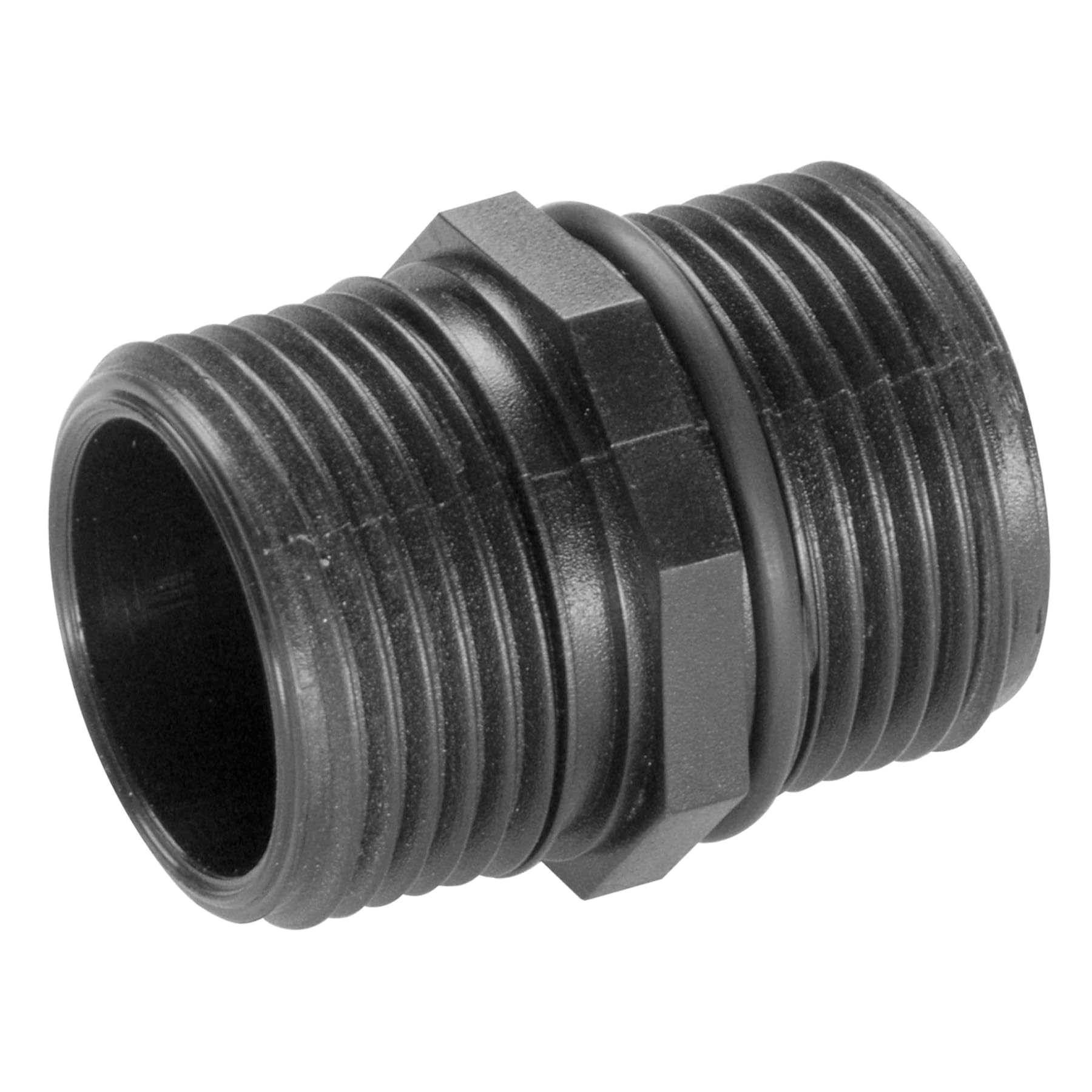 Gardena Pump Connection Piece 33.3 mm: Transition Piece for Connecting the Pump to the Gardena Hose Connection System (1745-20)