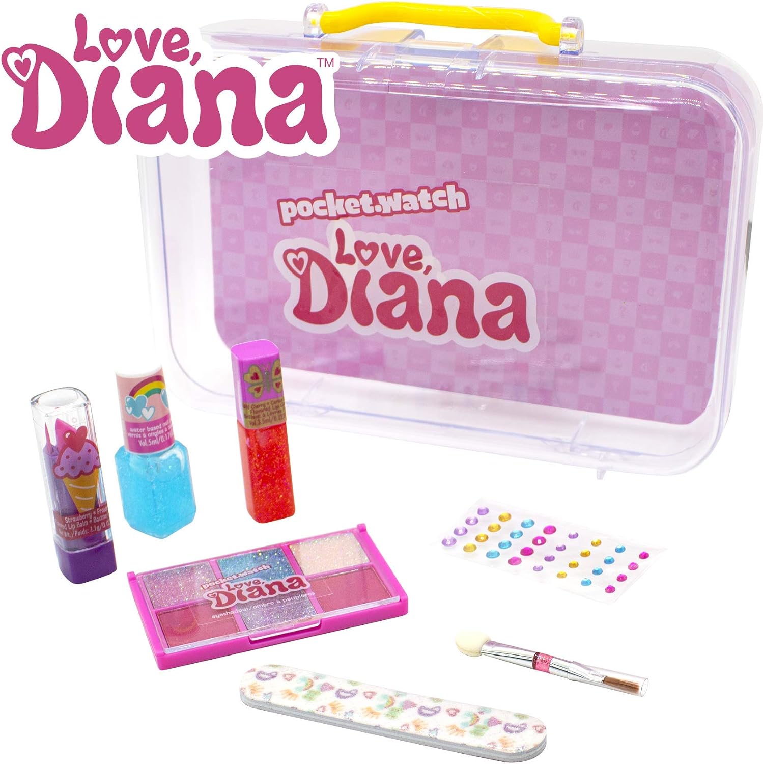 Love, Diana 918493.004 Purse, Make Up Toy Set for Girls with Carry Case, Multicolor, Medium - Image 4