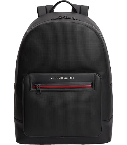 Tommy Hilfiger Mens Travel Packable Backpack,BLACK One Size