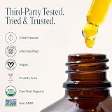 Cliganic Organic Rosehip Seed Oil 100% Pure Cold Pressed Carrier Oil for Skin view 5