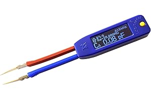 Digital Multimeter LCR-Reader-MPA: LCR-, ESR-, Voltage/Current-, Frequency-, Meter, Diode/LED Tester, Oscilloscope (Black)