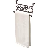 IDesign Twigz Over The Cabinet Towel Holder – Bronze, Steel, No Tools Needed, 5.6” X 2.4” X 9.7” - View #6
