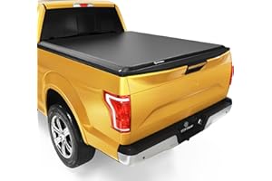 YITAMOTOR Soft Roll Up Truck Bed Tonneau Cover Compatible with 2015-2025 Ford F-150 5.5 ft Bed