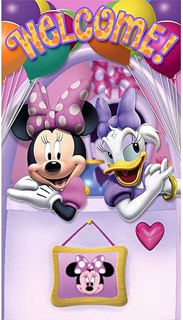Amazon Co Jp Disney Minnie Dream Party Door Banner ディズニーミニードリームパーティードアバナー ハロウィン クリスマス おもちゃ