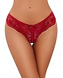 Avidlove Lace Thongs for Women Sexy Panties with