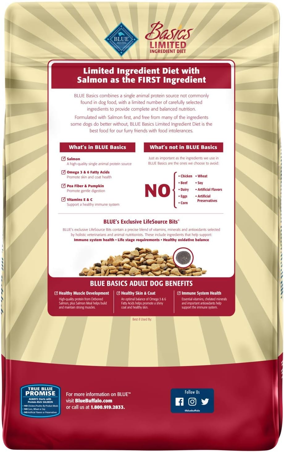 blue basics limited ingredient salmon and potato