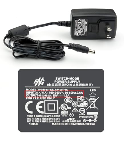 Amazon.com: Plustek Power Adapter 24V 0.75A for Z300, PS186 PS188