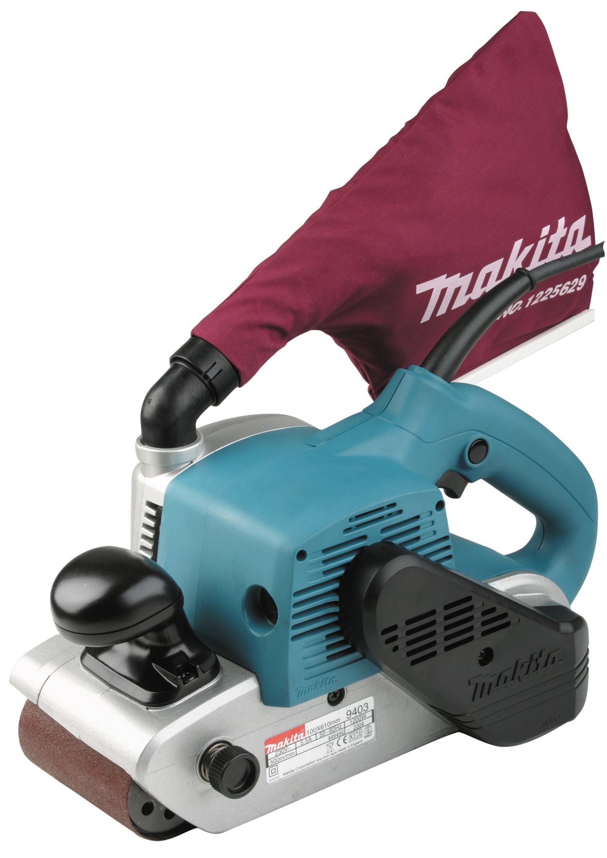 Makita 9403 4" x 24" Belt Sander with Cloth Dust Bag eBay
