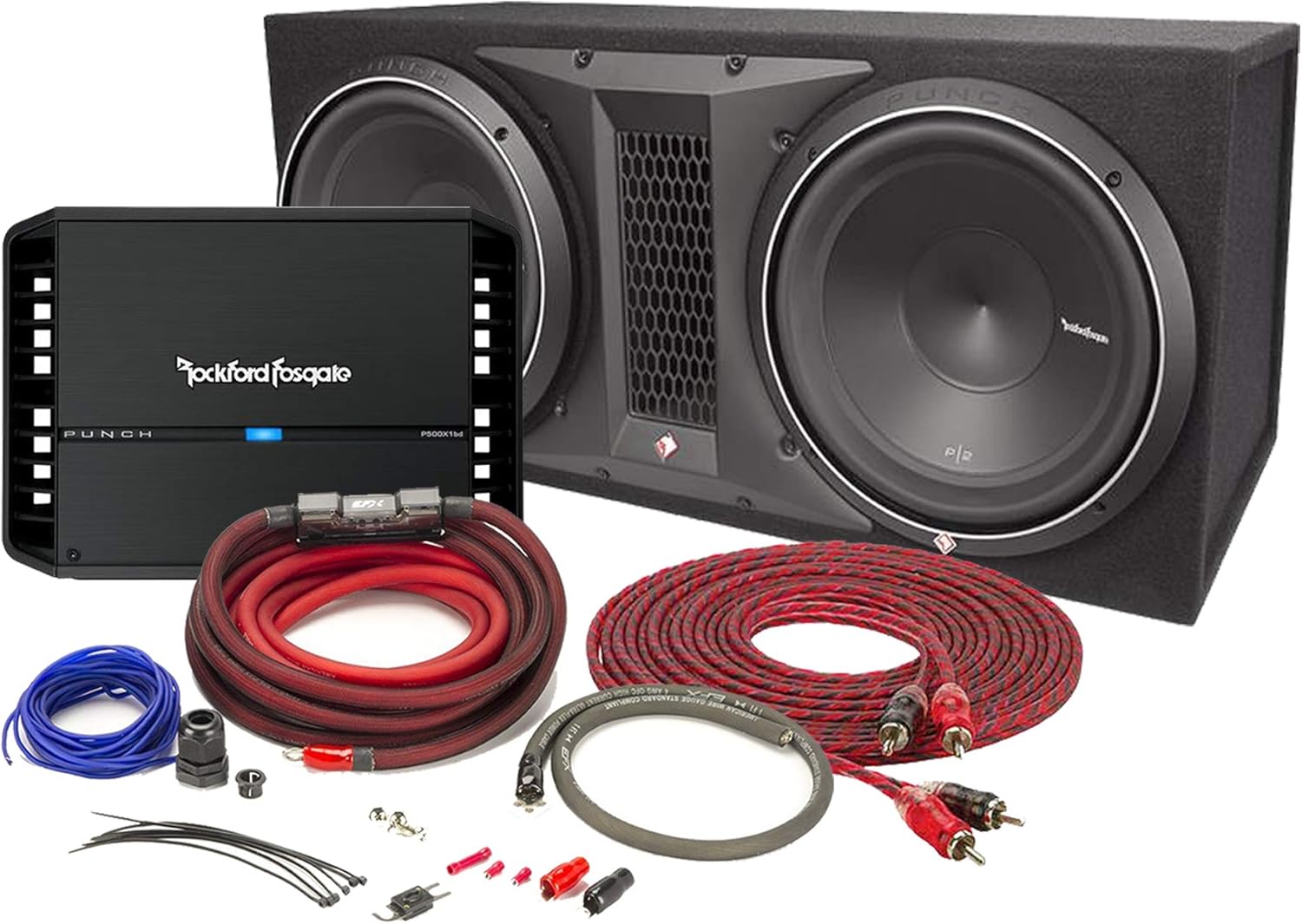 Rockford Fosgate Punch P500X1bd Mono sub Amplifier with P2