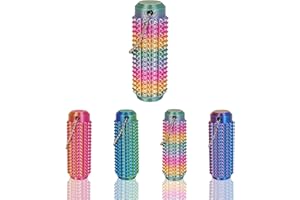 SnapMorph Little Ouchies Fidget Toys，3D Printed Spiky Grippie Stim Keychain Fidget Toy for Stress Relief & Focus,Candy