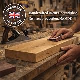 MKGT Handcrafted Rustic Wooden Floating Shelves Set of 2 130cm UK Made view 6