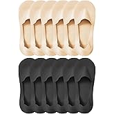 Lomitract Thin No Show Socks (Women 5-12), Made of Ice Silk Surface on the Surface & Cotton on the Bottom