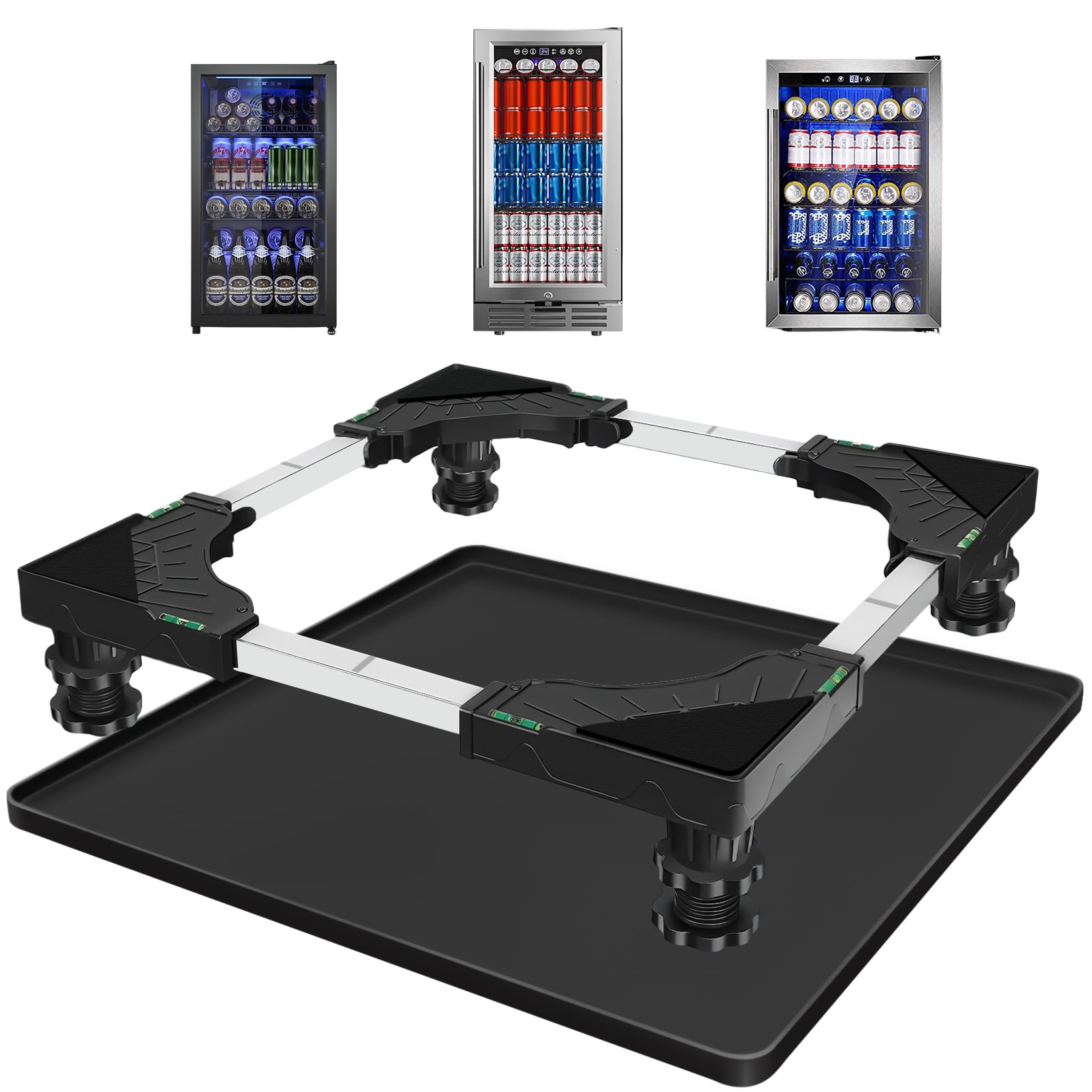 Nefish Mini Fridge Stand with 23.6" x 23.6" x