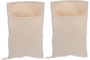 Cabilock 2Pcs Tear-Resistant Canvas Crushed Ice Bags for Bar Use Portable Premium Ice Packs for