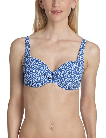 Rosa Faia Damen L6 8834-1 Bikinioberteil Blau (Kornblau 319) 40D (Herstellergröße: 40)
