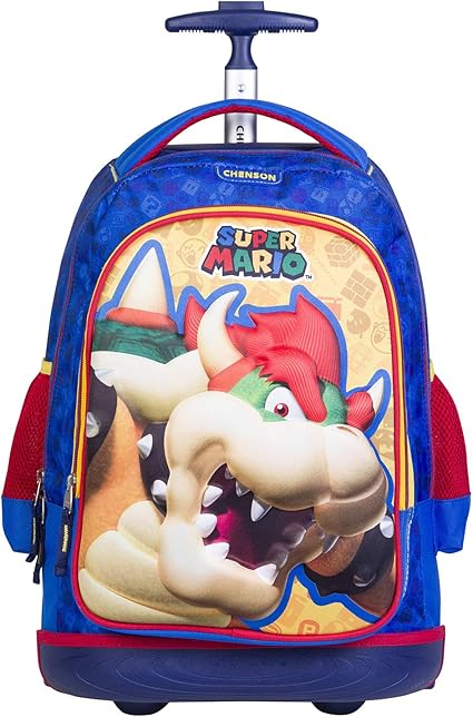 mochila de ruedas mario bros