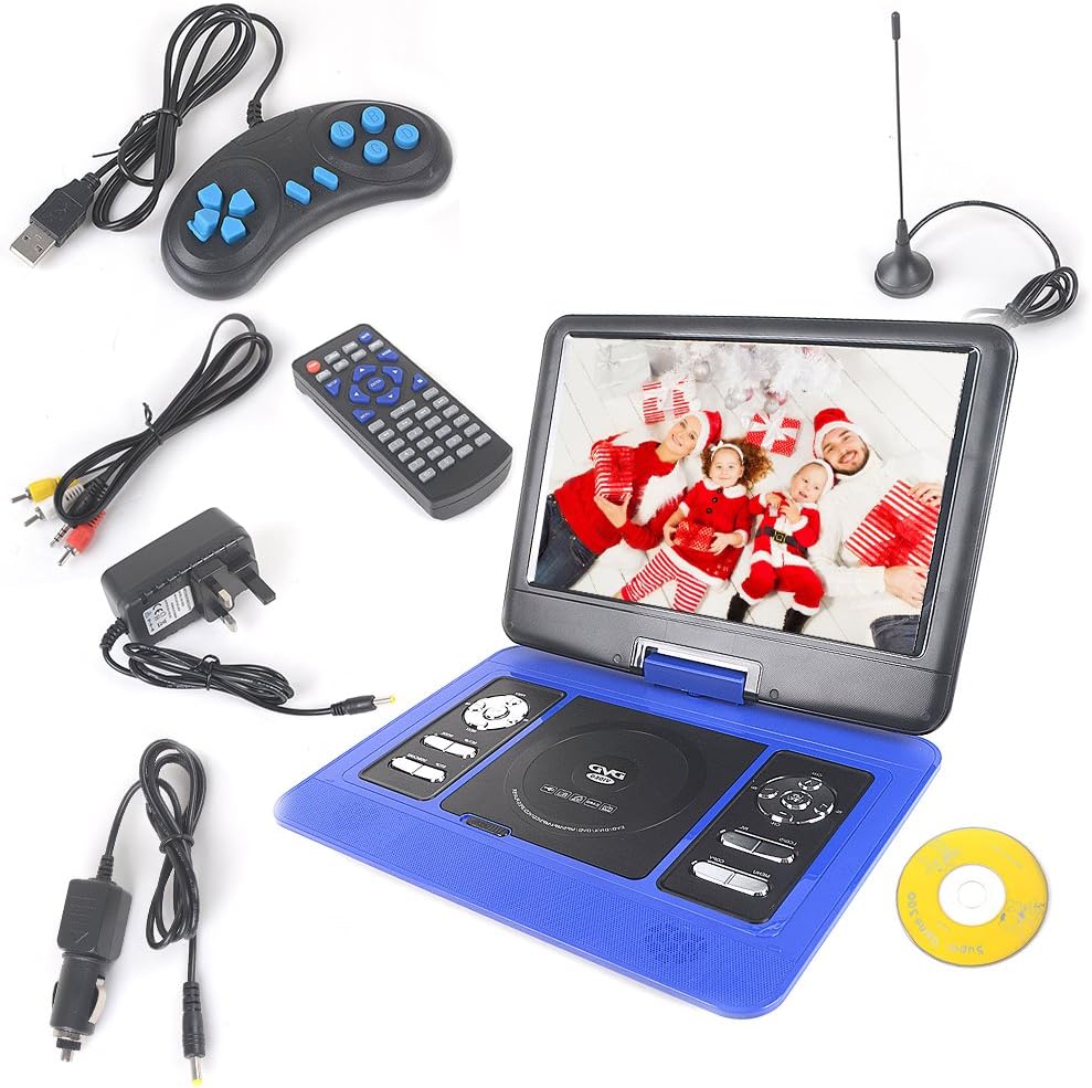 Rainyblue 13.3'' Portable DVD Player with Swivel Screen Amazon.co.uk