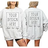 Hee-Roes Custom Sweatshirt for Women and Men Custom Sweatshirts Design Your Own with Photo and Text Sweater with Design
