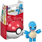 Pokemon Mega Construx Poke Ball 17-Piece Building Set | Squirtle