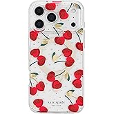 kate spade new york iPhone 17 Pro Max Case - Compatible with MagSafe - Designer Phone Case - Cherry Dot Gems