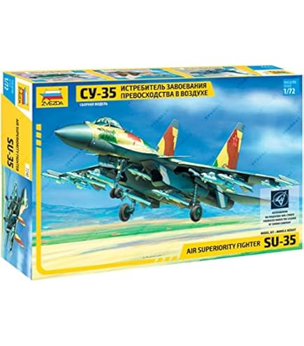 Russian Superiotity Fighter SU-30SM "Flanker C" - Zvezda - 1/72