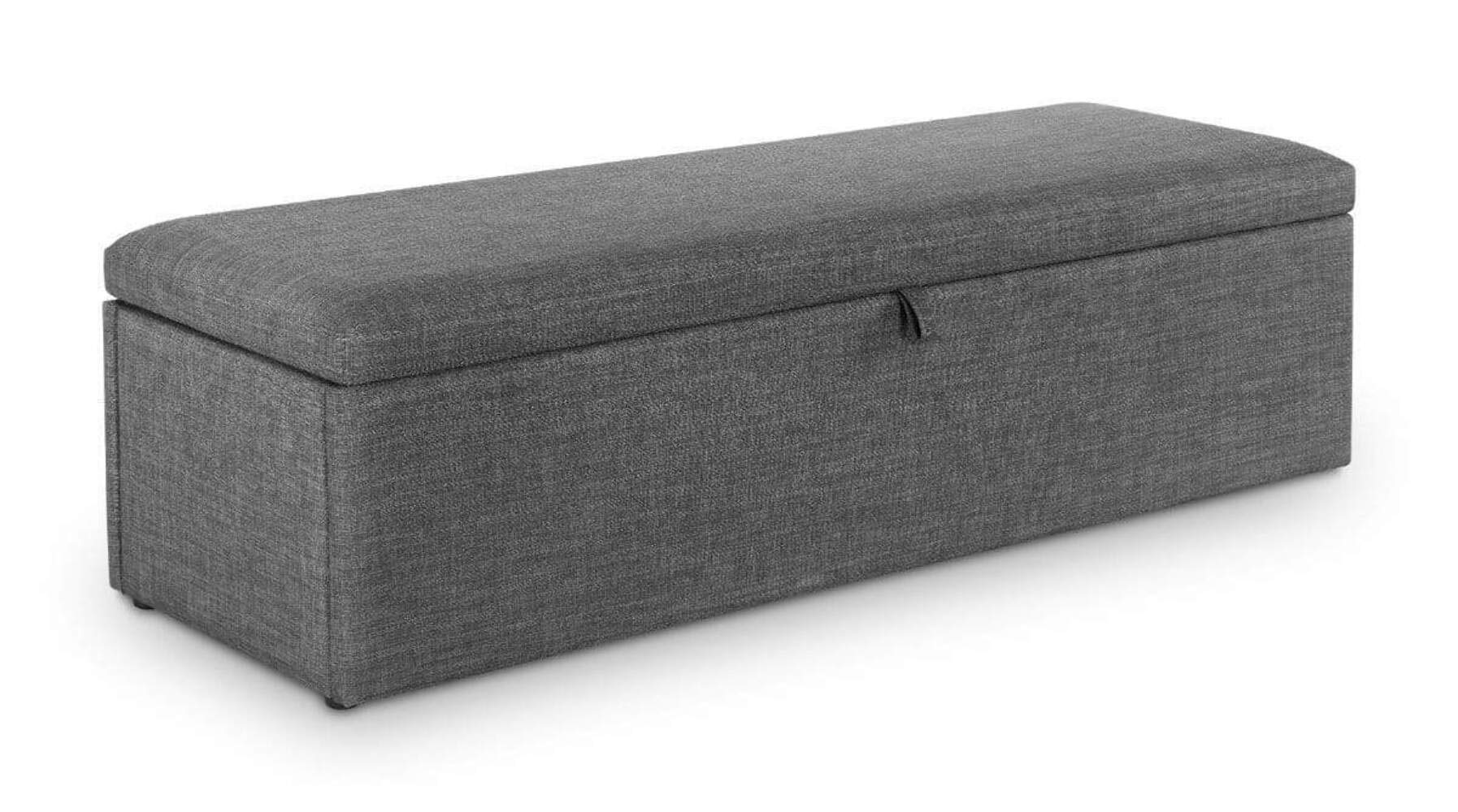 Julian Bowen Sorrento Blanket Box - Grey Storage Benches
