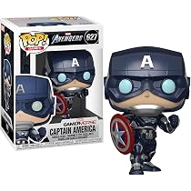 Funko Pop! Marvel: Avengers Game - Captain America (Stark Tech