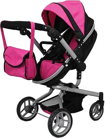Deluxe Doll Stroller Extra Tall 32 
