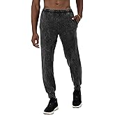 Champion Mens Sweatpants, Mineral Dye Graphic Joggers, Fleece Men's Jogger Sweatpants, 30"