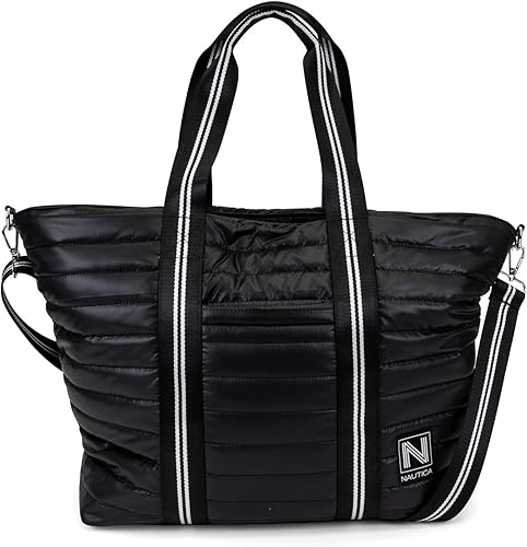 quilted weekender duffle bag