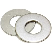 100 Tuercas Hexagonales De Tornillo De Máquina SAE 304 De Acero
