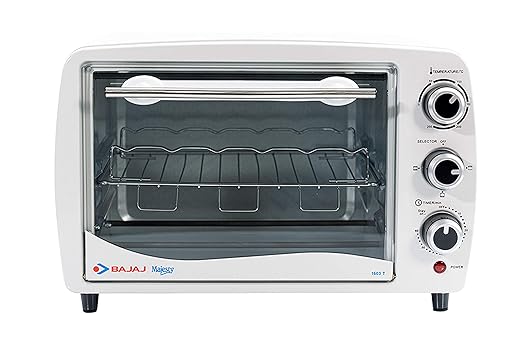 Bajaj Majesty 1603 T 16-Litre Oven Toaster Grill (White)