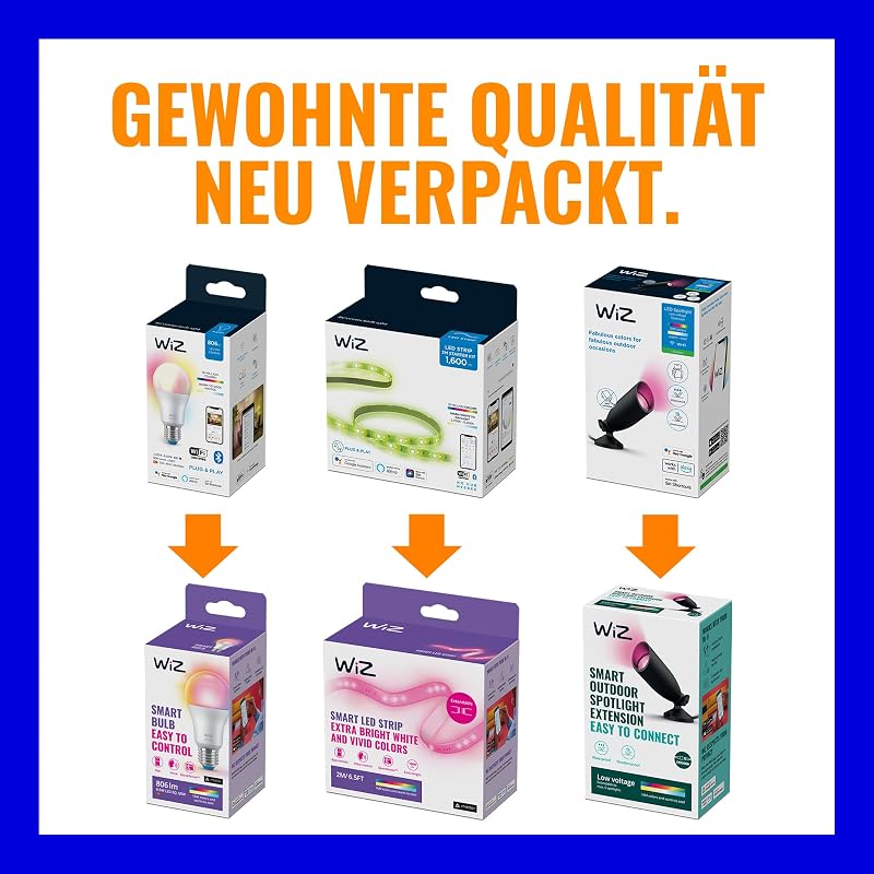 Tunable White & Color 2er-Pack LED Lampe, E14, 40 W, dimmbar, warm- bis kaltweiß, 16 Mio. Farben, smarte Steuerung per App/Stimme über WLAN, Doppelpack