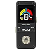 KLIQ TinyTune Pro Stage Tuner Pedal for Guitar