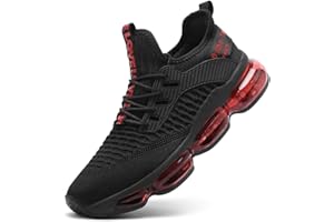 Kapsen Mens Running Shoes Air Cushion Tennis Walking Sneakers Casual Sport Gym Jogging